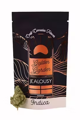 Photograph of product: Golden Garden | Jealousy | Indoor Flower - 3.5g
