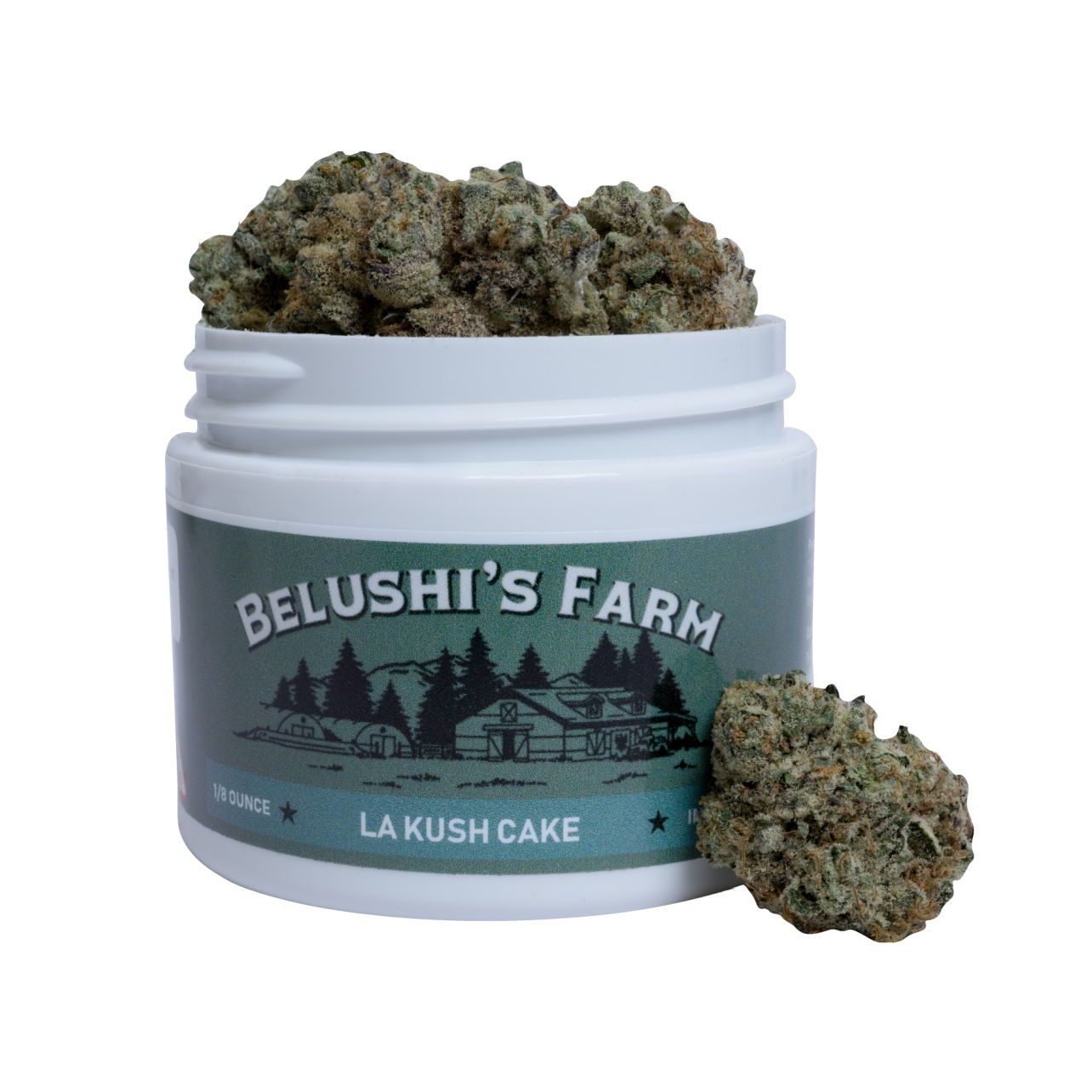 Photograph of product: (BF) LA Kush Cake - 3.5g