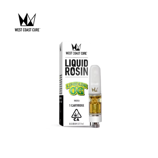 Photograph of product: LIMEADE OG .5G LIQUID LIVE ROSIN CARTRIDGE