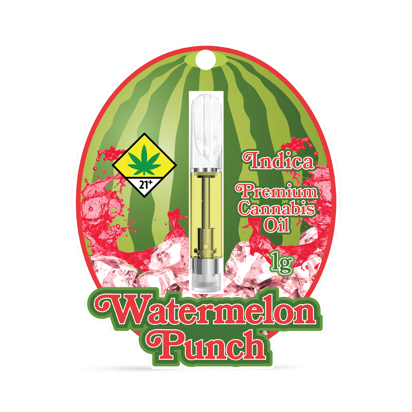 Photograph of Product: Watermelon Punch Cartridge | 1000mg