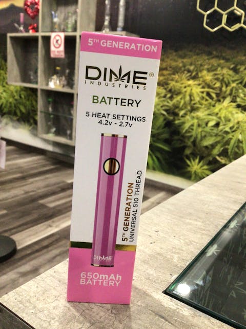Photograph of product: Dime Pink Battery 5th Gen