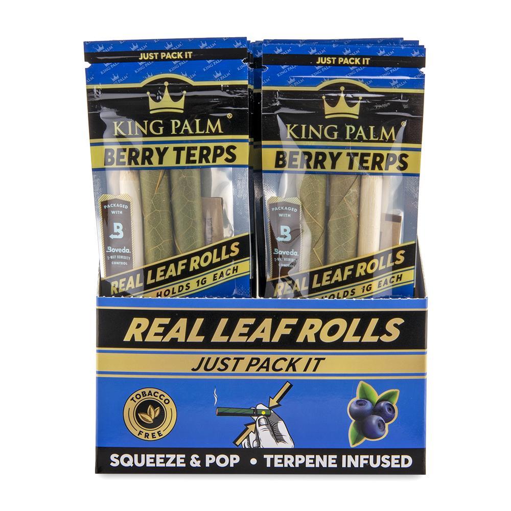Photograph of product: King Palm Mini Cones Berry Terps 2pk (TAX INCLUDED)
