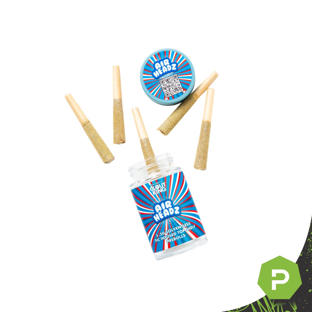 Photograph of product: Clout King Terdziez Pre-Roll Pack | Airheadz 2.0