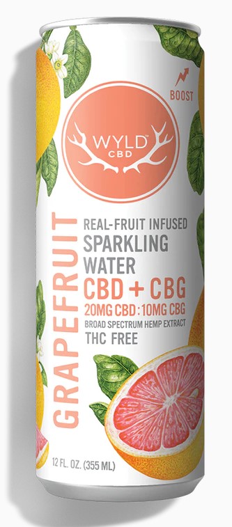 Photograph of product: Sparkling Water | Grapefruit | 2:1 (CBD:CBG)