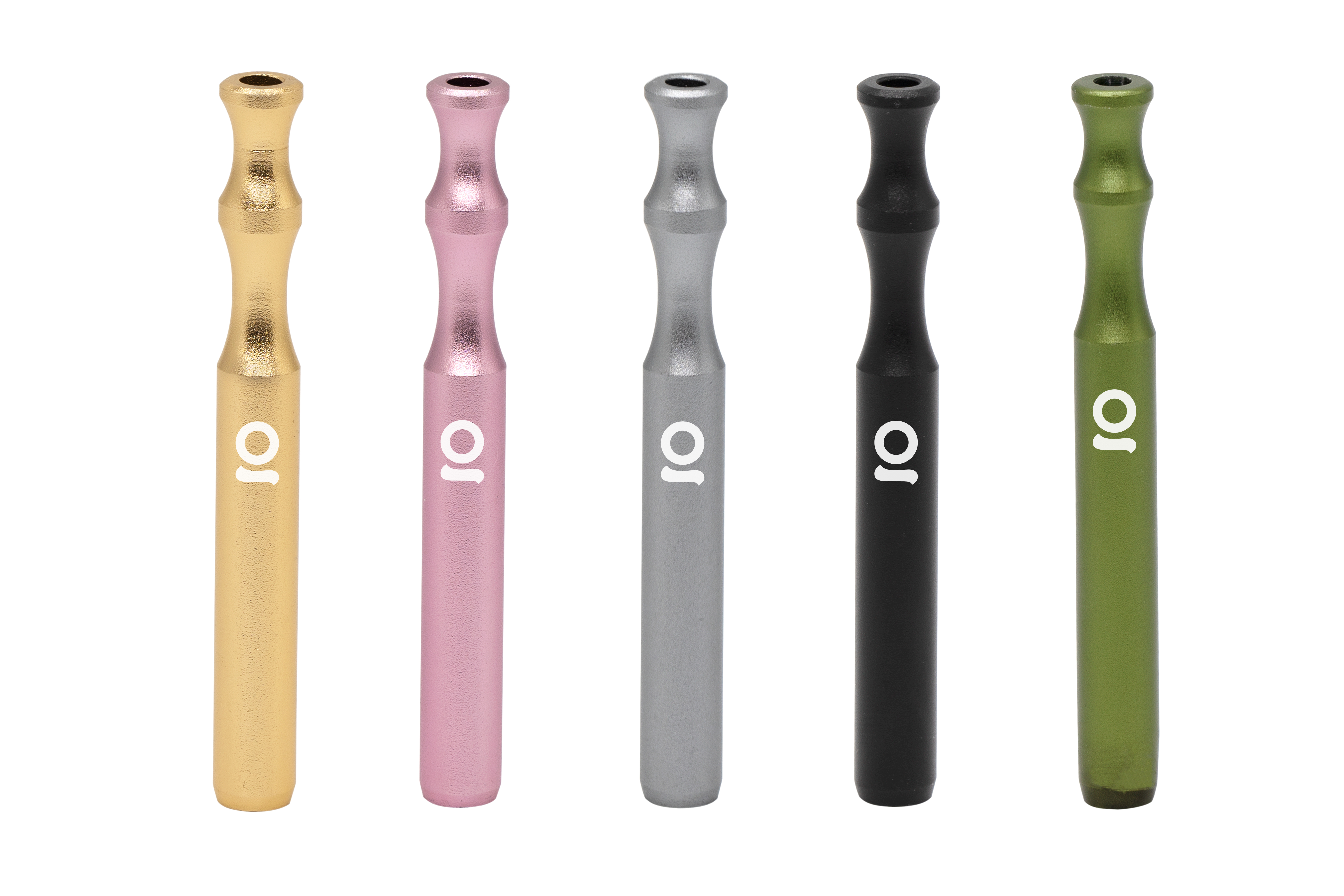 Photograph of product: ONGROK Taster Bat - Aluminum One-Hitter - Gold