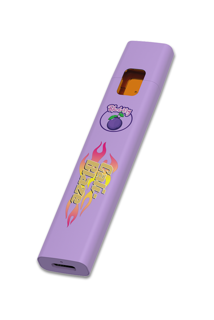 Photograph of product: Cali Blaze | Blueberry | Live Resin Disposable