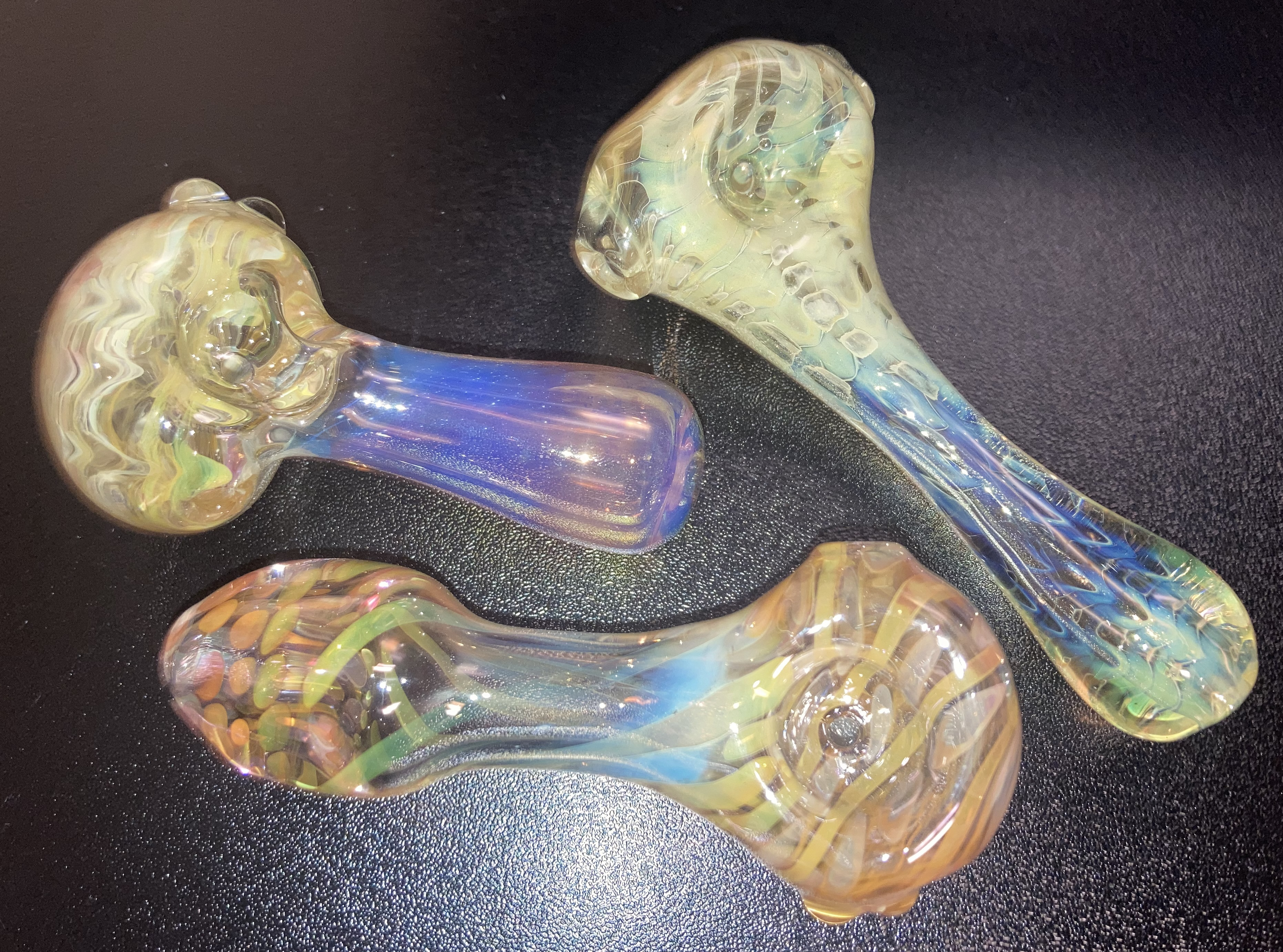 Photograph of product: GLASS PIPE - SPOON  (WITH CARB)