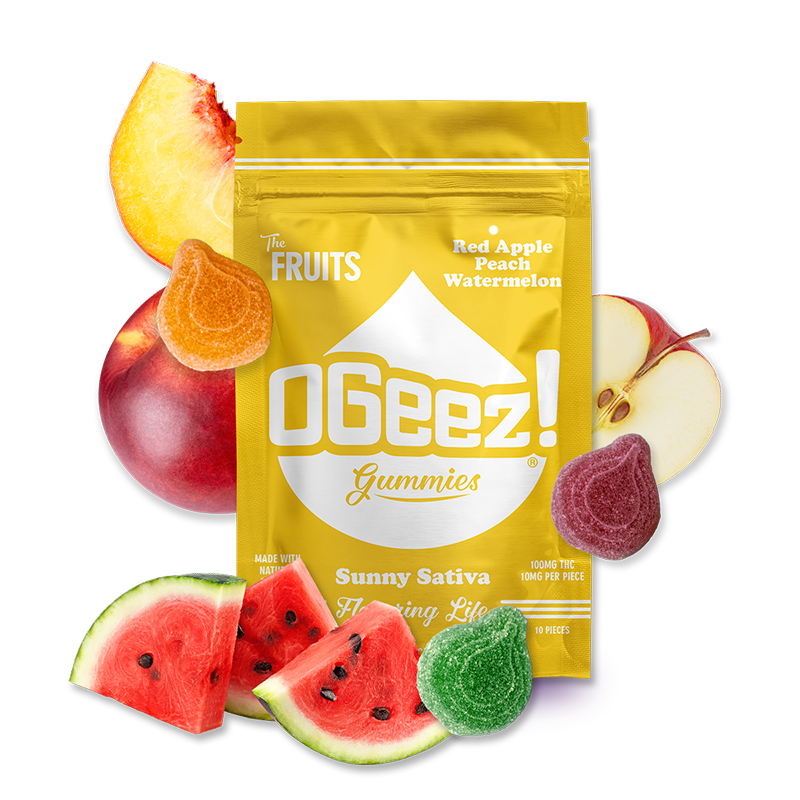 Photograph of product: The Fruits, Sunny Oui'd | Gummies | 100MG