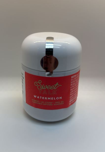 Photograph of product: Sweet Talk Watermelon Gummies 5mg 20-pack