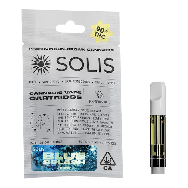 Photograph of product: Blue Splash - 1g Cartridge - 