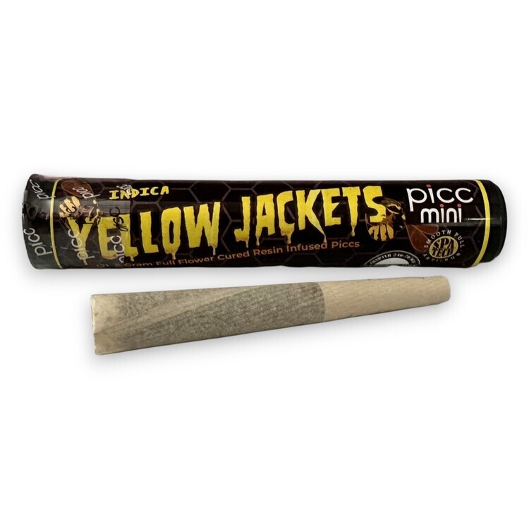 Photograph of product: Blueberry x Pineapple Express 2pk/ Pre Roll (Yellow Jacket)