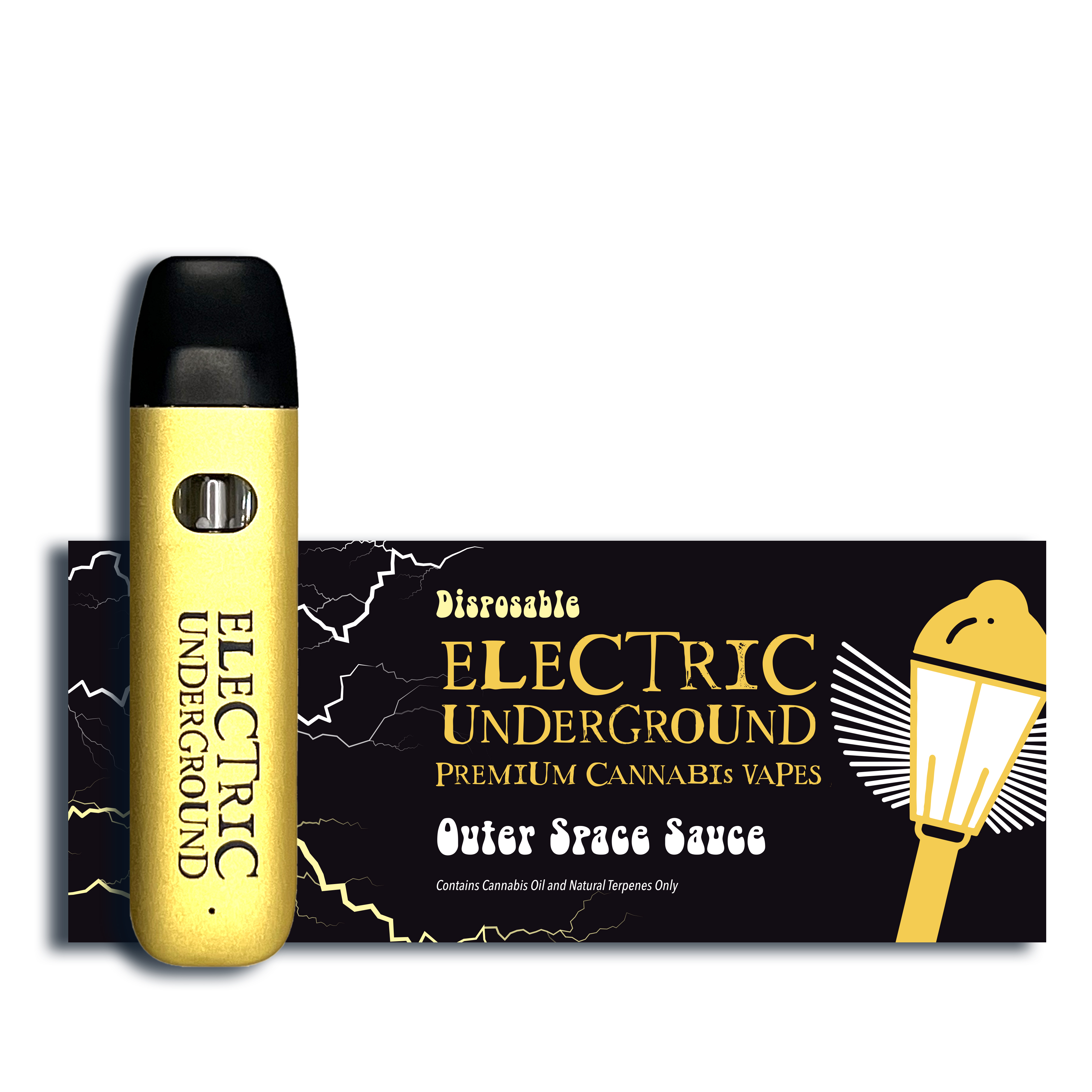 Photograph of product: Outer Space 0.5g Disposable