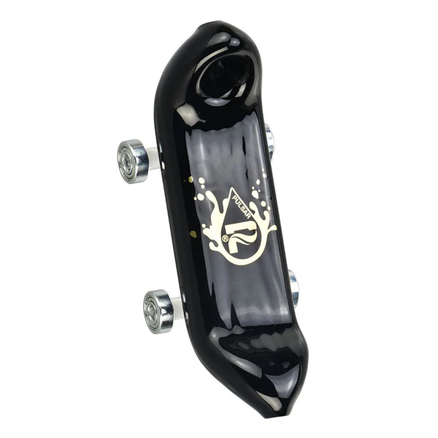 Photograph of product: Skateboard Hand Pipe with wheels