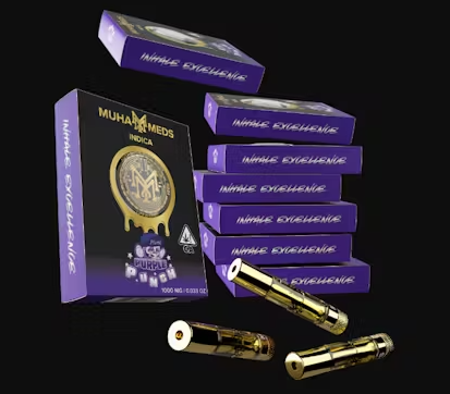 Photograph of product: MuhaMeds - Purple Punch Vape Cart
