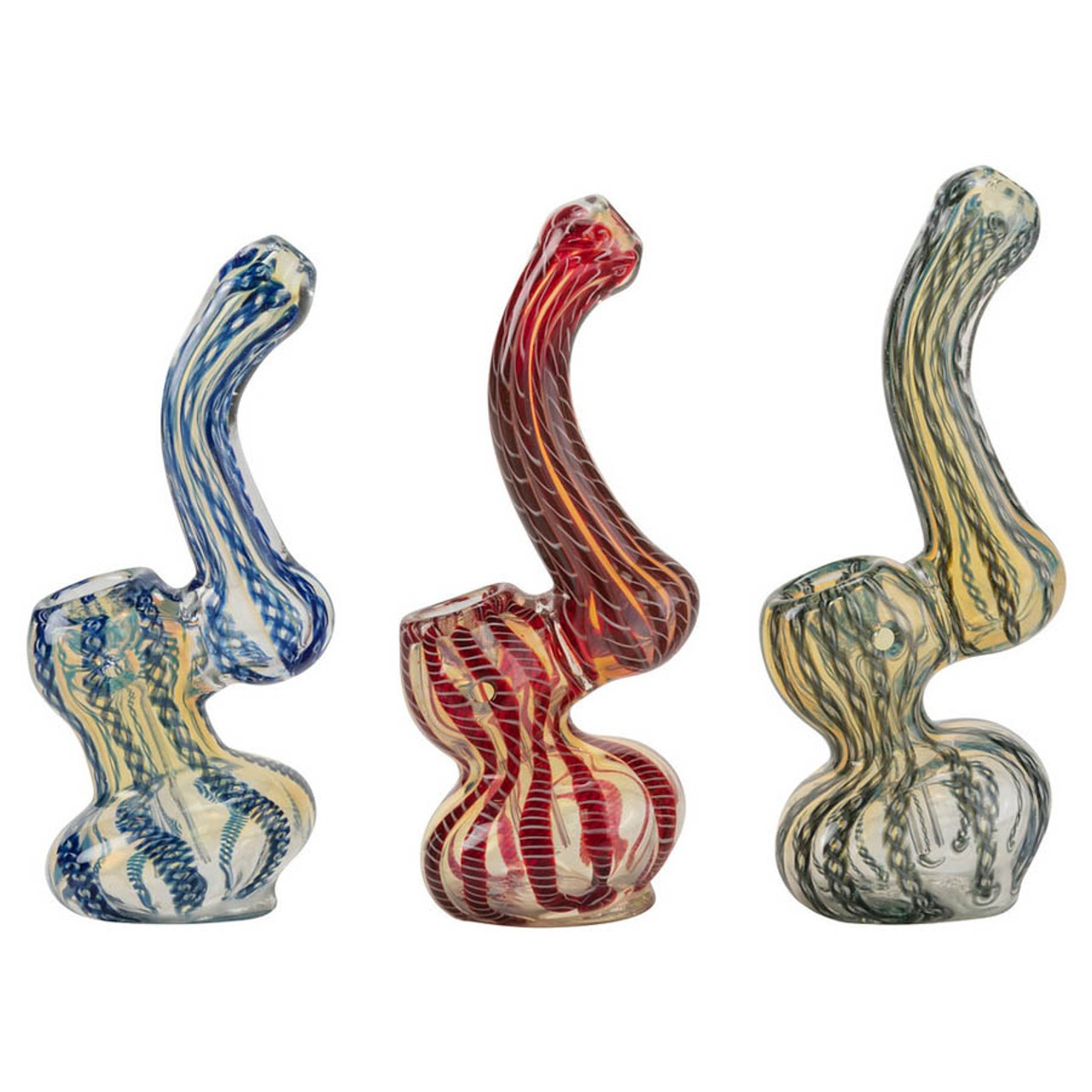Photograph of product: 4" Mini Sherlock Bubbler Assorted Colors