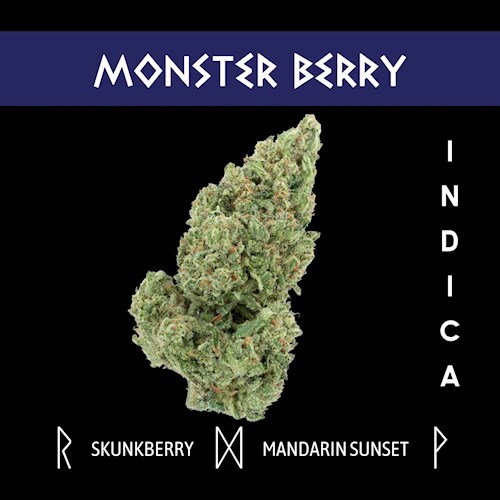 Photograph of product: Monster Berry - by Viking Oui'd - 7g