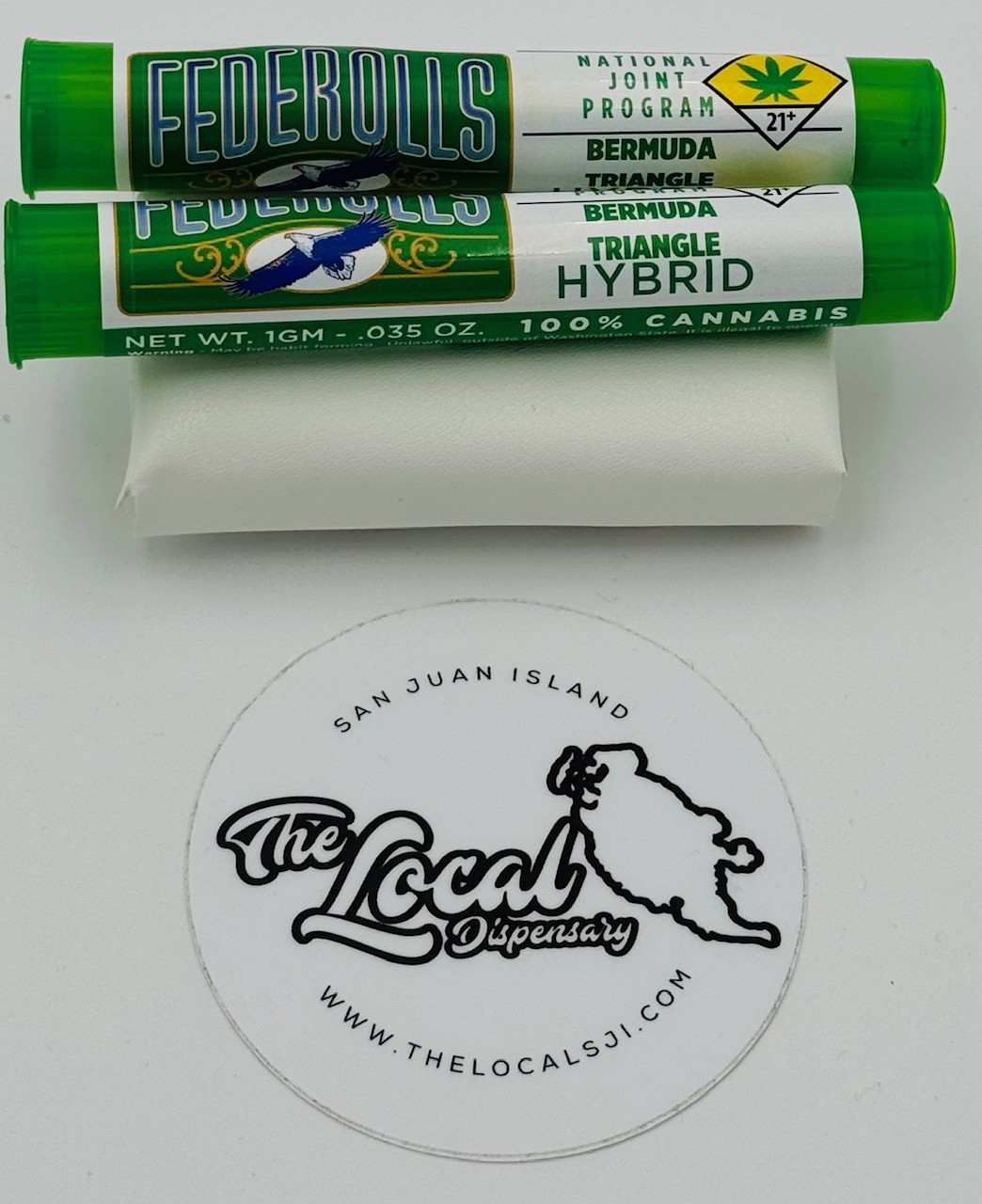 Photograph of Product: Bermuda Triangle Pre-Roll