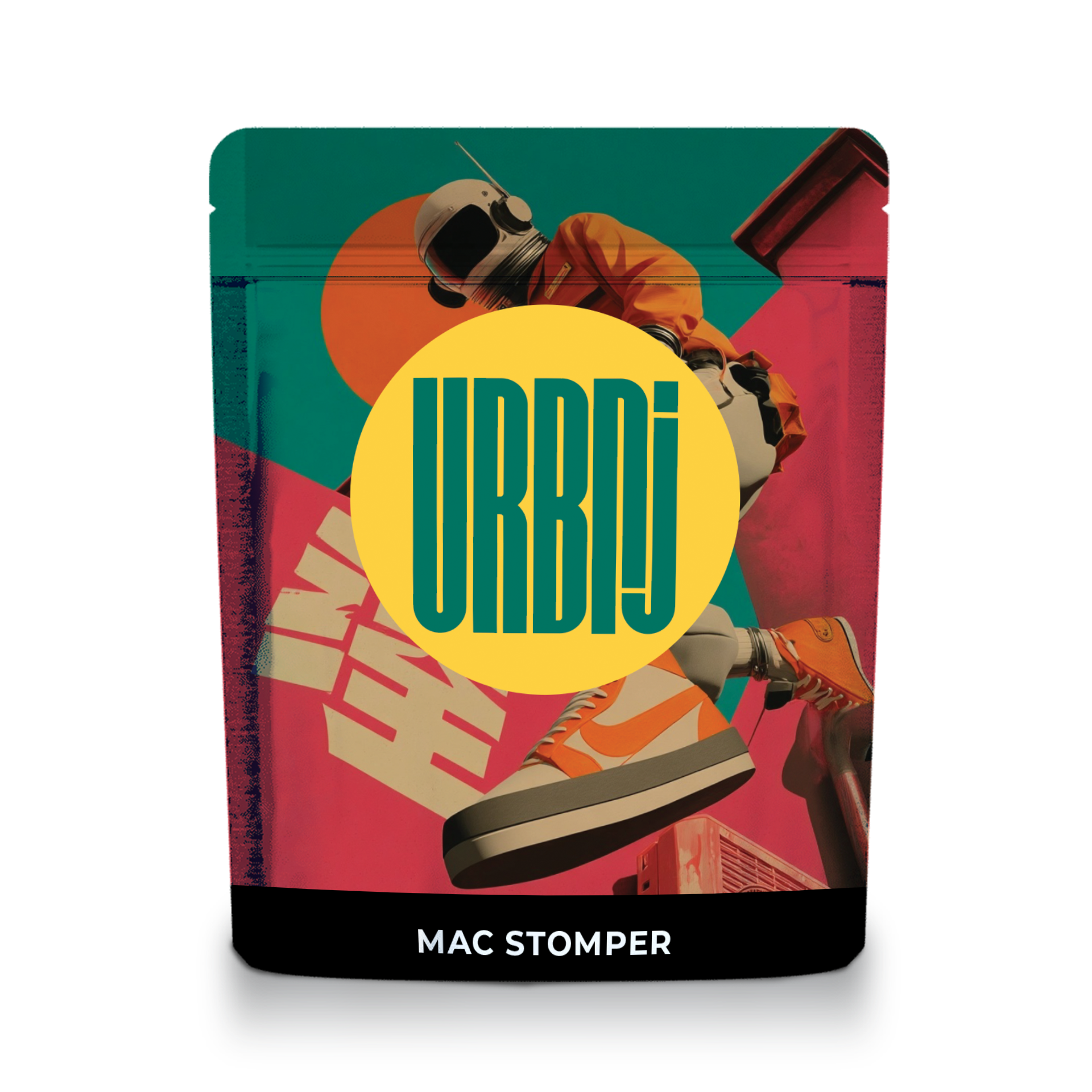 Photograph of product: URBNJ - Mac Stomper - Ground Flower - (I) - 7g