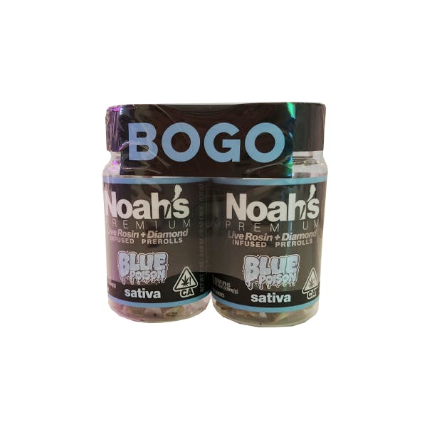 Photograph of product: Blue Poison .5g 5pk x2