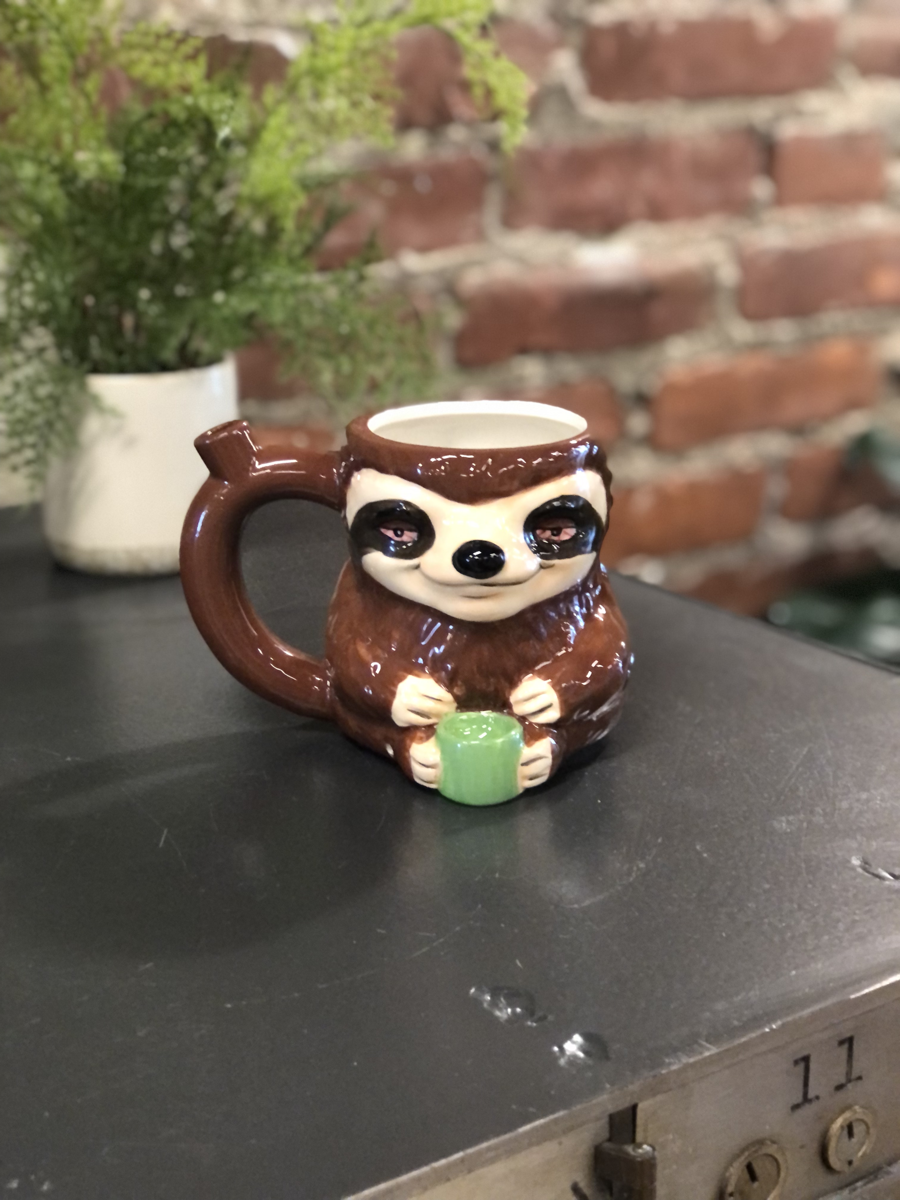 Photograph of product: Stoned Sloth Pipe Mug