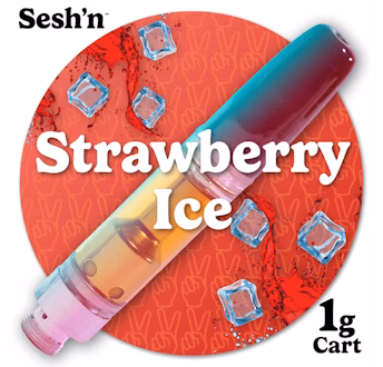Photograph of product: Strawberry Ice | Distillate Cartridge | 1g