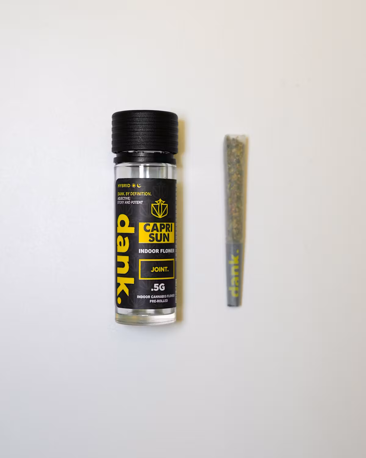 Photograph of product: Dank | Capri Sun | .5g Pre-roll