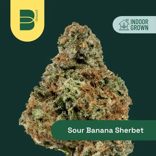 Photograph of product: The Botanist - Sour Banana Sherbert - 3.5g