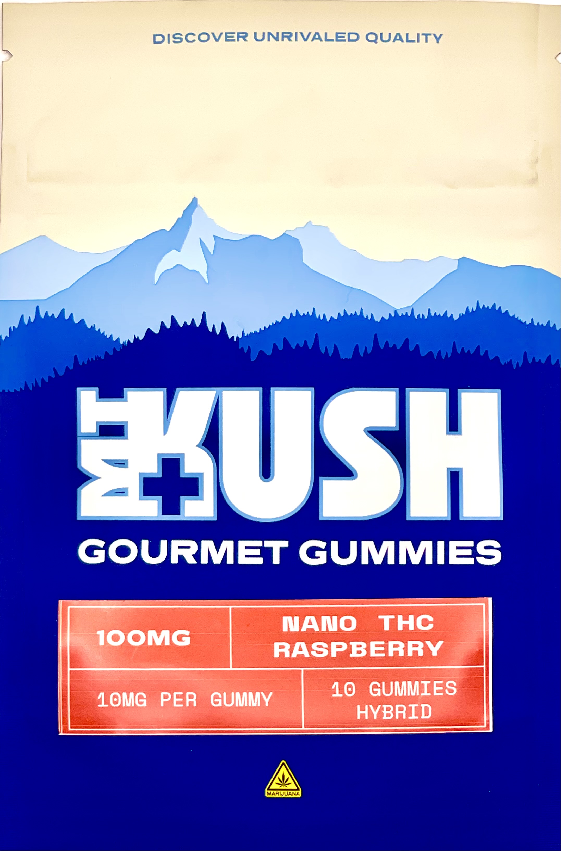 Photograph of product: Nano Raspberry Gummies | 10pk