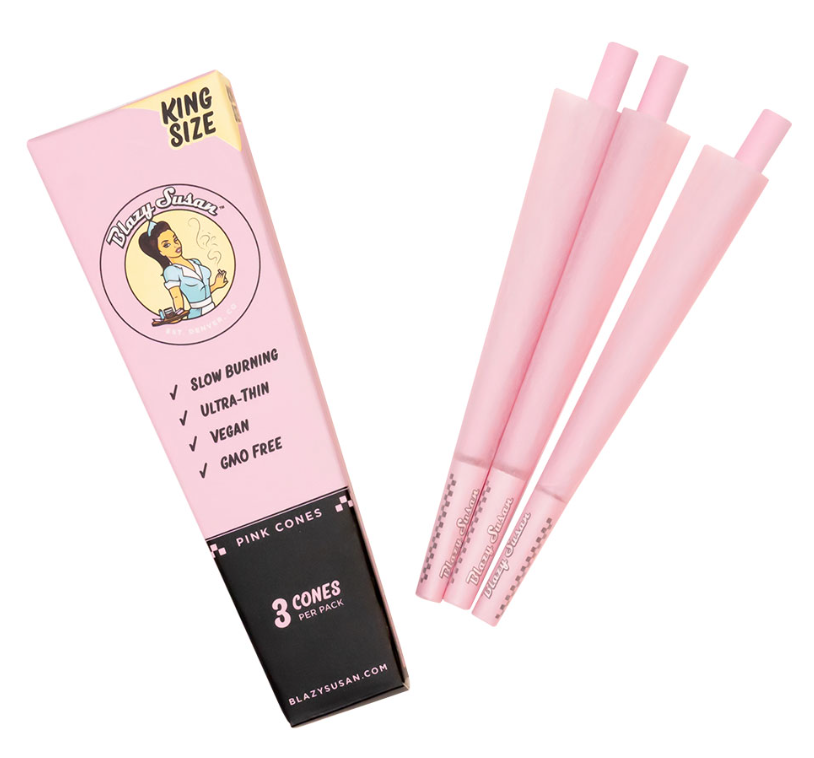 Photograph of product: Blazy Susan - 3Pk Cones - King Size - Pink
