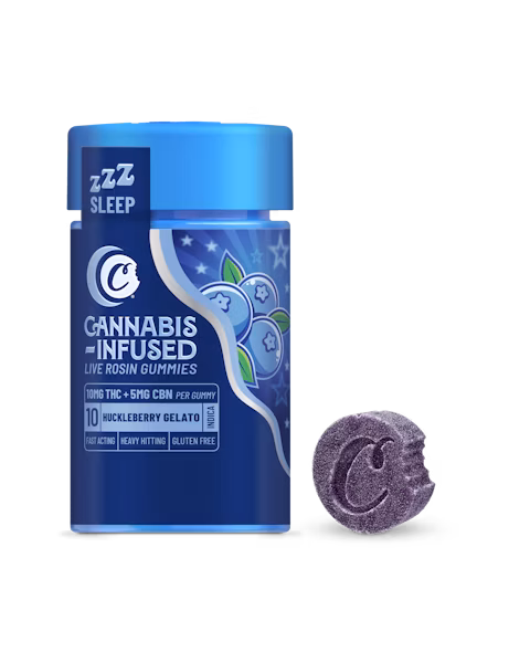 Photograph of product: Gummies | Huckleberry Gelato Sleep CBN