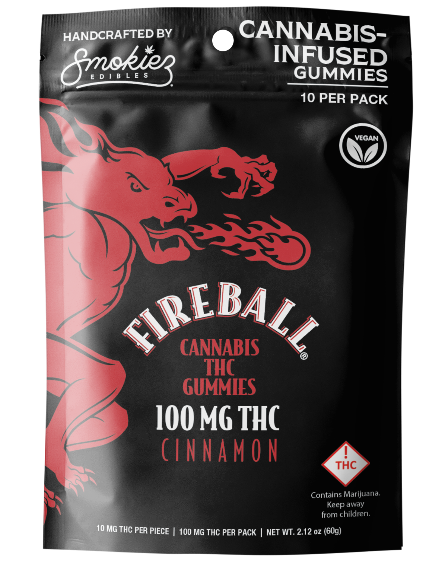 Photograph of product: Smokiez Fireball (H)