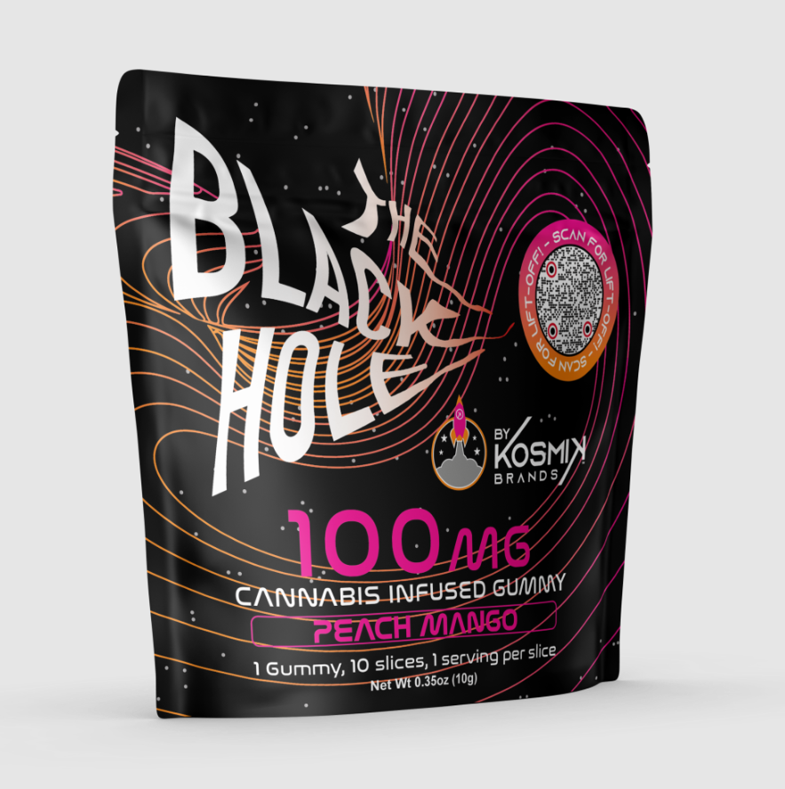 Photograph of product: Peach Mango (H) 100mg Gummies