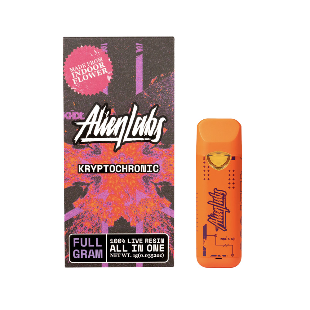 Photograph of product: KRYPTO CHRONIC LIVE RESIN ALL-IN-ONE [1 G]