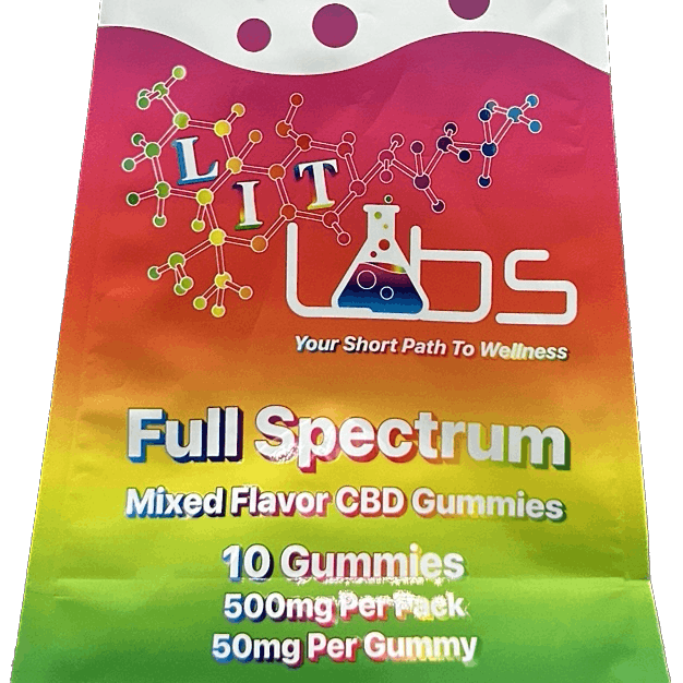 Photograph of product: CBD Full Spectrum Gummies 500mg CBD