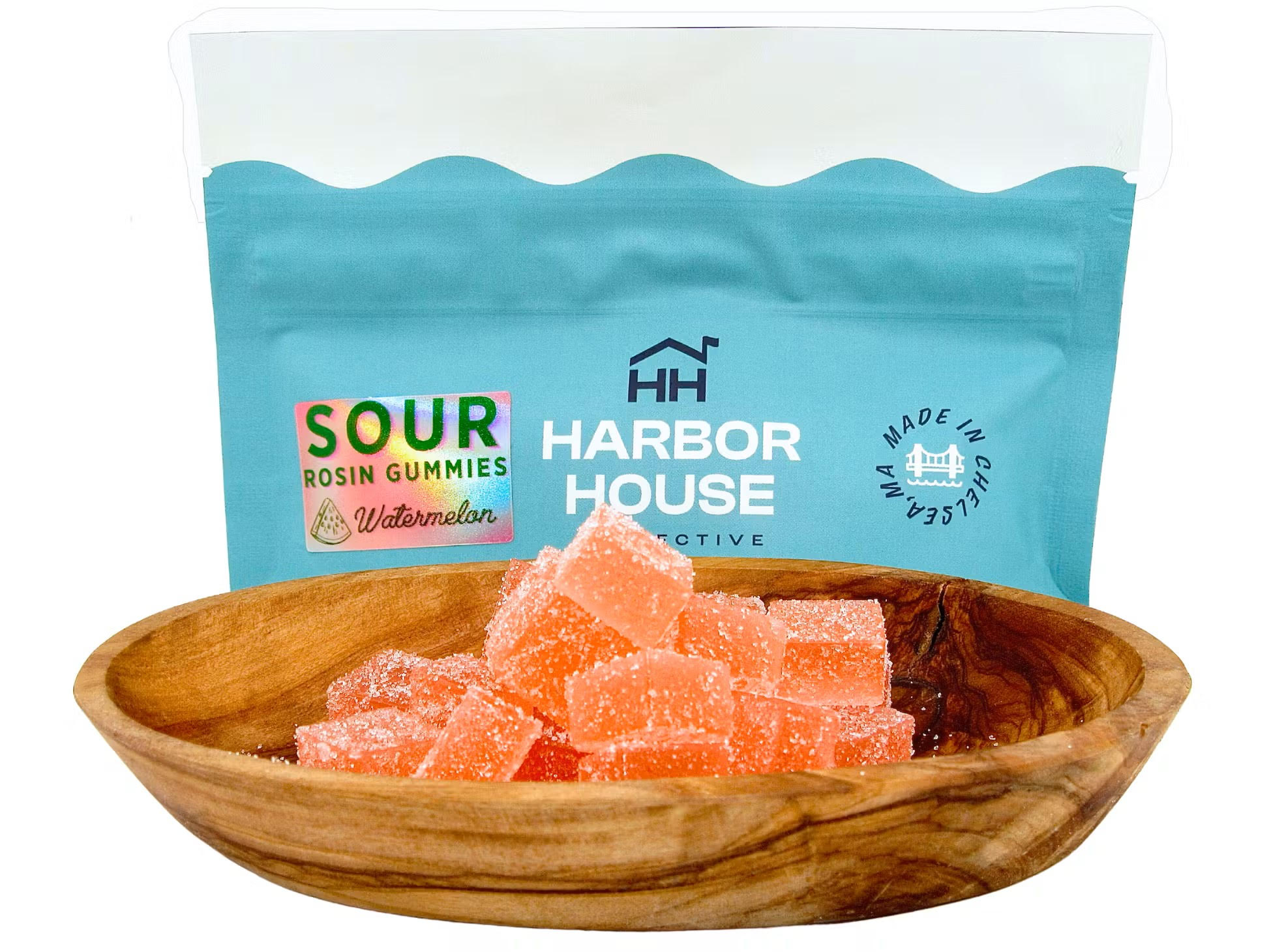 Photograph of product: Sour Watermelon | Rosin Gummies 20pk | 100mg