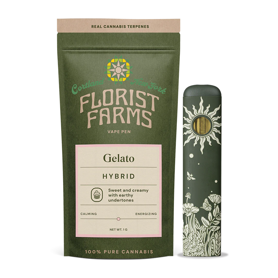 Photograph of product: Florist Farms | Gelato Rechargeable Vape, 1g