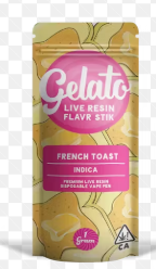 Photograph of product: FRENCH TOAST 1G LIVE RESIN AIO