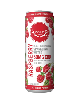 Photograph of product: Wyld | Raspberry | CBD Single Beverage 50MG