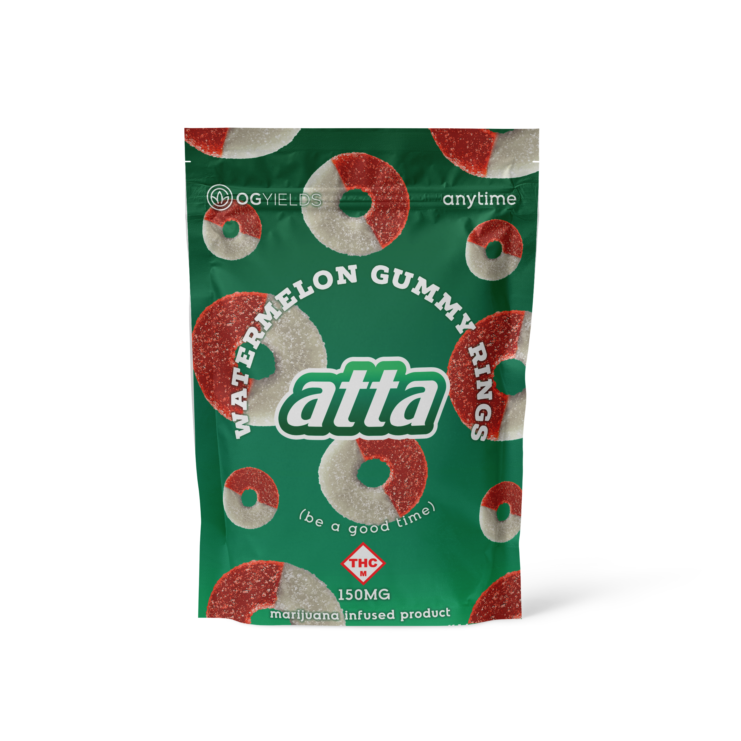 Photograph of Product: Watermelon Gummy Rings 6pk