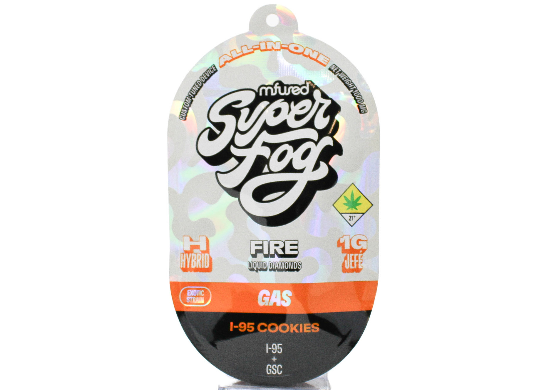 Photograph of product: MFD I-95 Cookies Infused Live Resin Preroll 5pk 46532