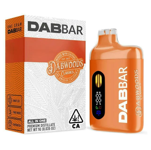 Photograph of product: Dabwoods Classics  | 1g - Moonwalker Purps - AIO - Oui'd - 