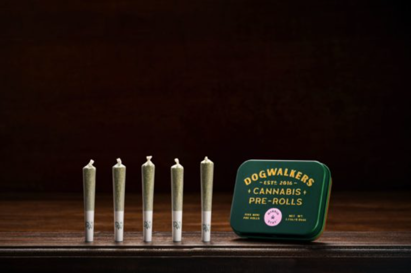 Photograph of product: Dogwalkers - Brownie Scout 5pk Prerolls | 0.35g