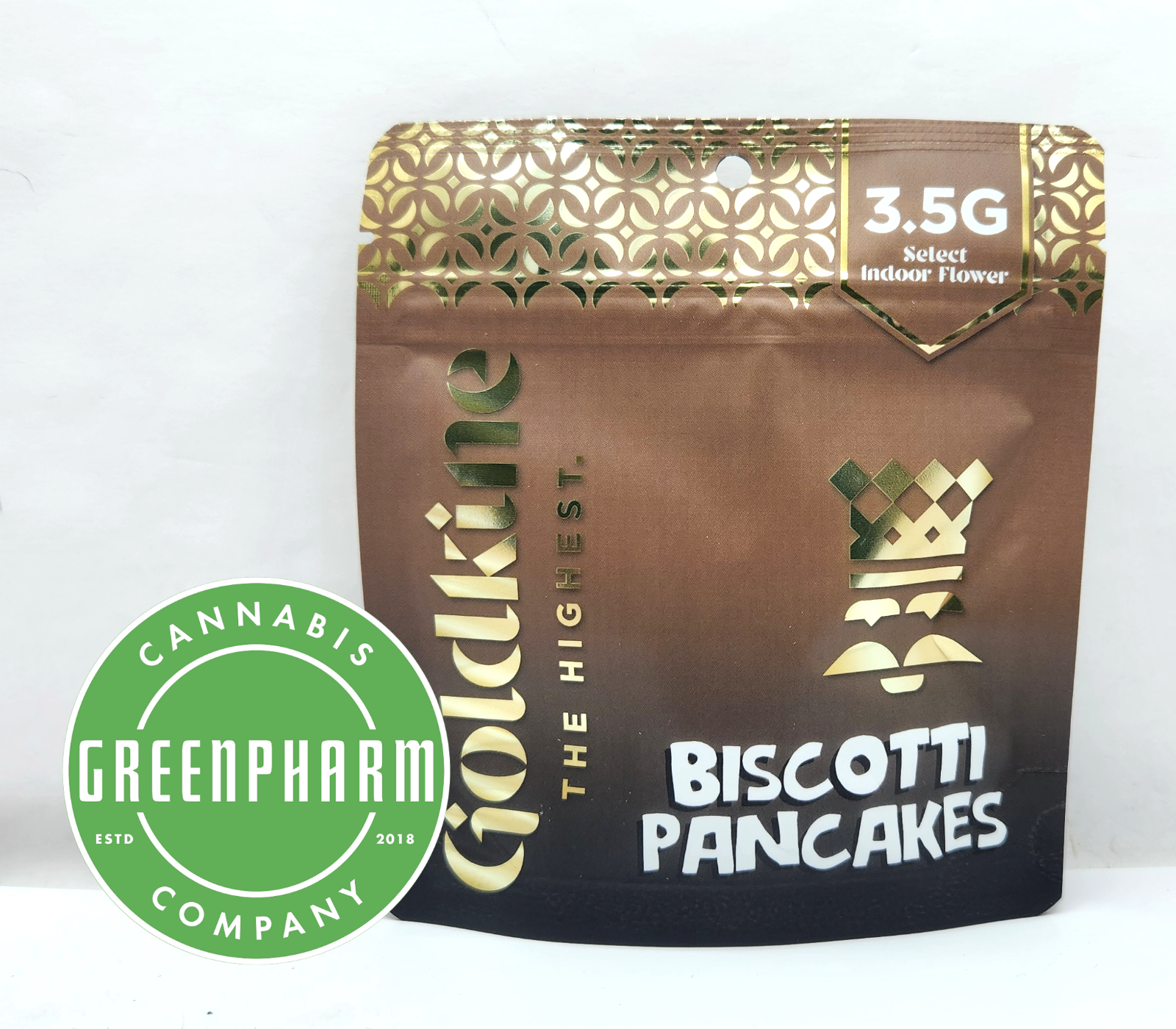 Photograph of product: Flower | Goldkine | Biscotti Pancakes Prepack - 3.5g