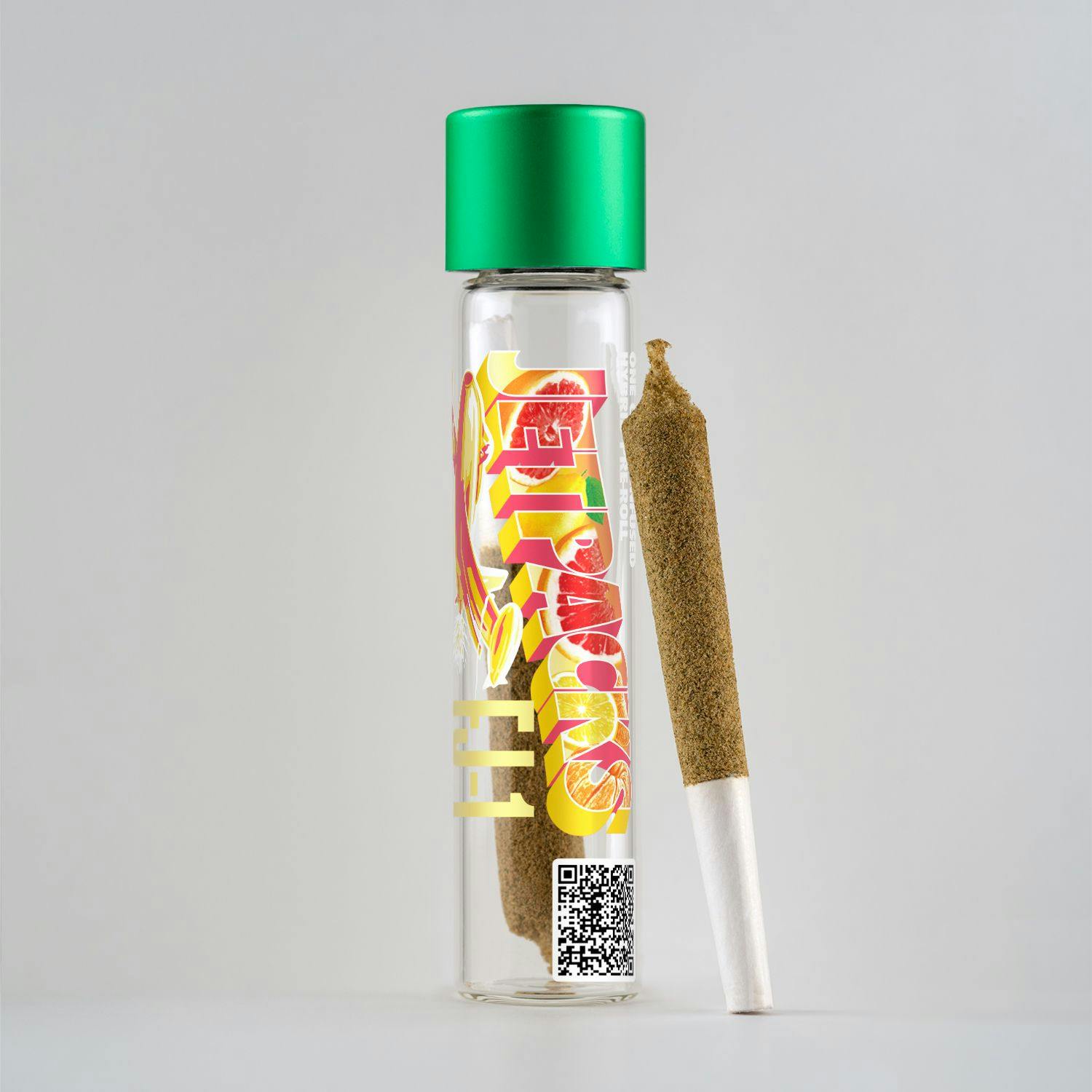 Photograph of product: Jetpacks - FJ-1 - Lemon Skunk - Single Infused Joint