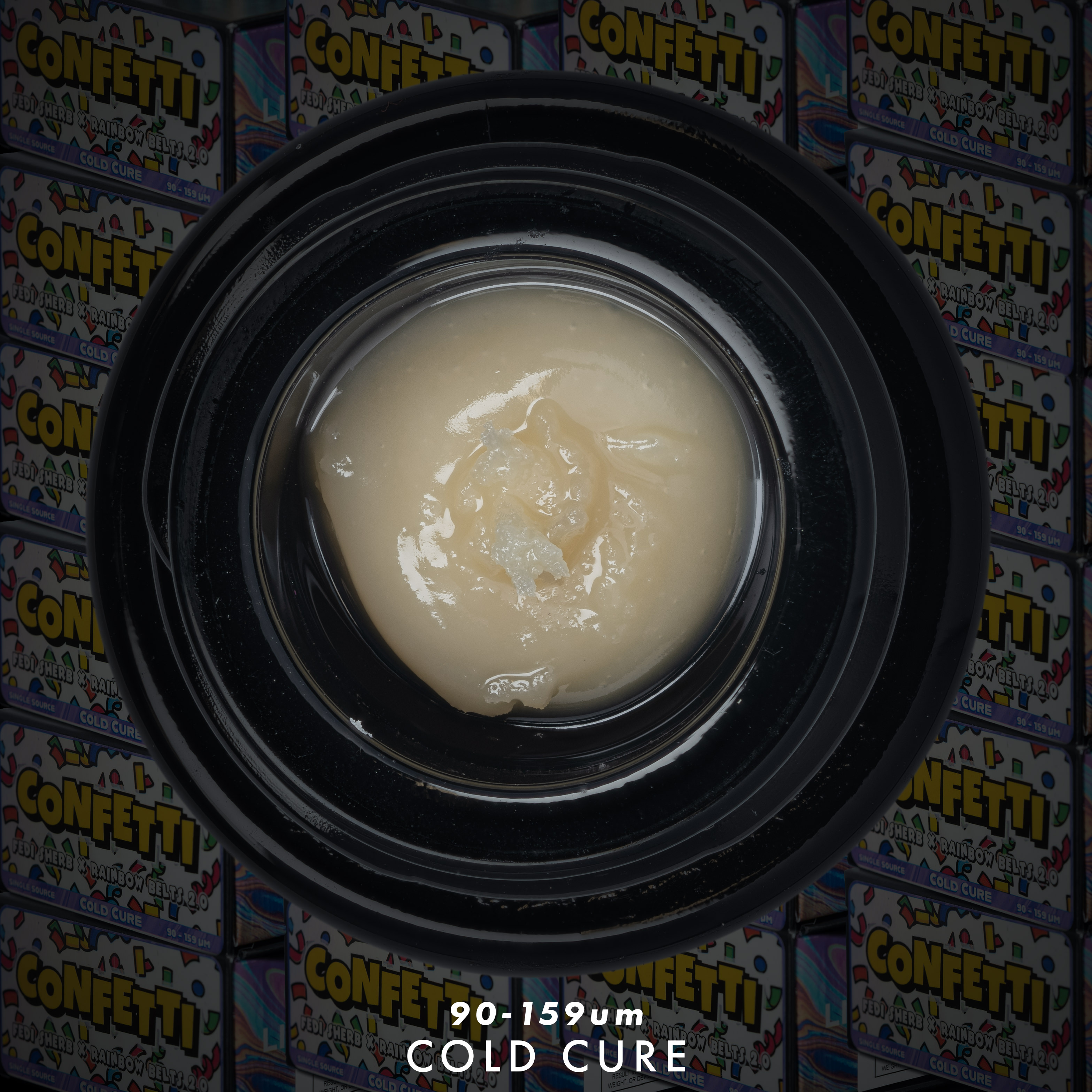 Photograph of product: Rkive | Confetti Cold Cure Rosin