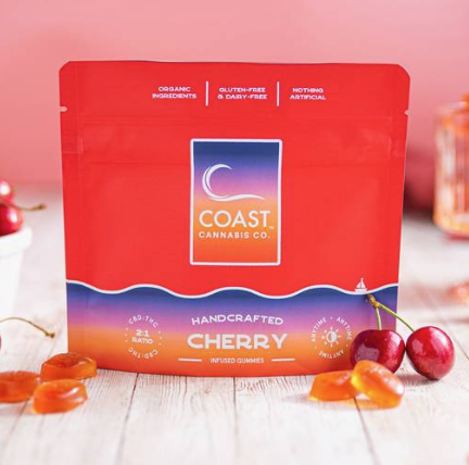 Photograph of product: Gummies | Cherry 10:5 (CBD:TH-oui) 20pk | 00109