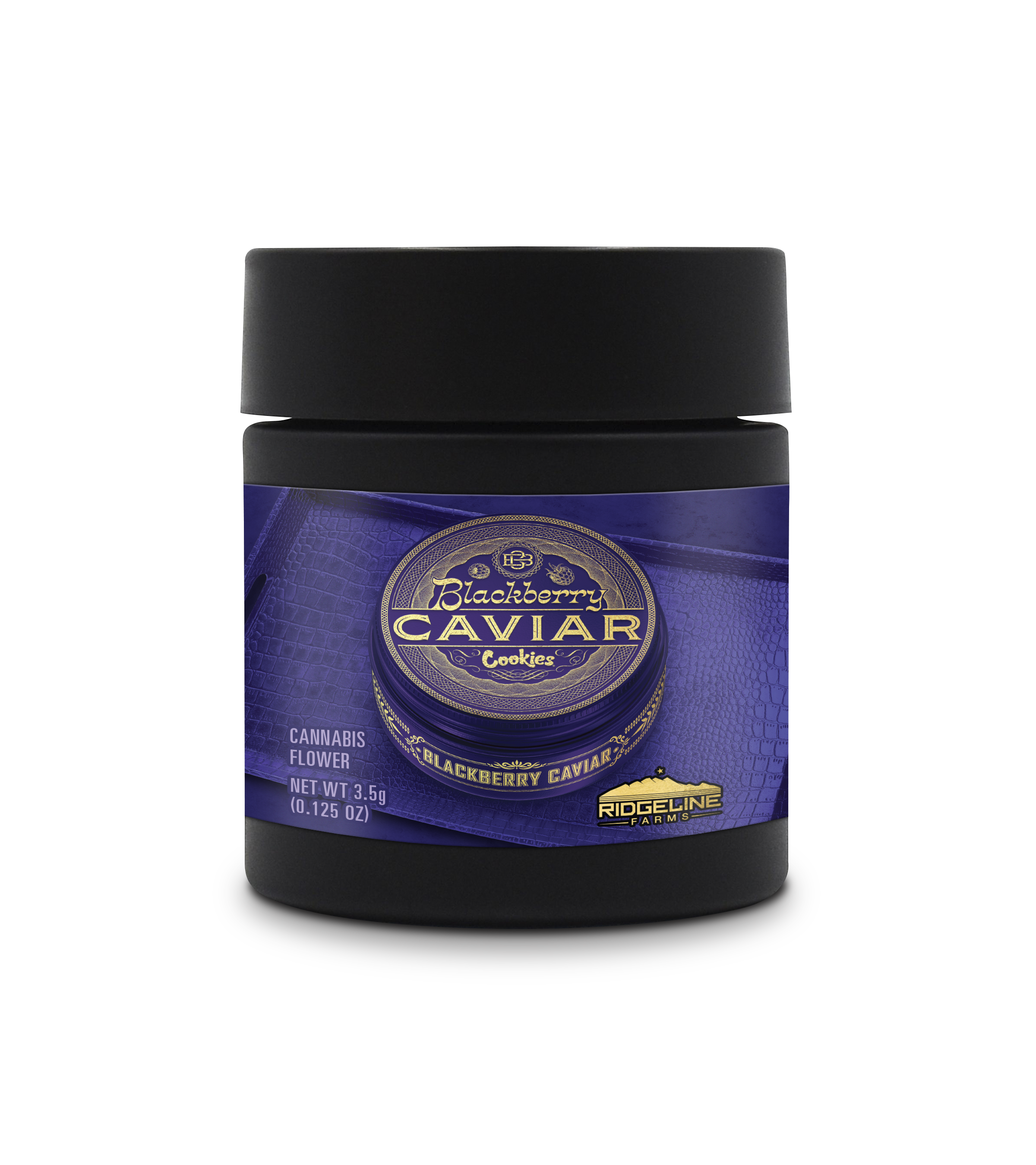 Photograph of product: Cookies - Blackberry Caviar - 3.5g