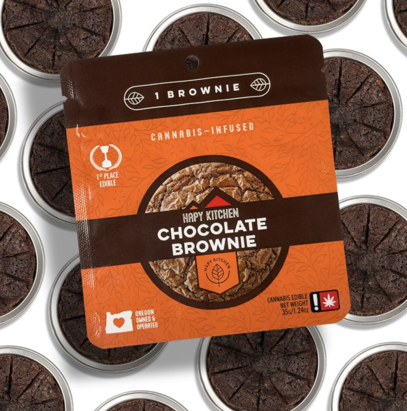 Photograph of product: Hapy Kitchen | Single Brownie