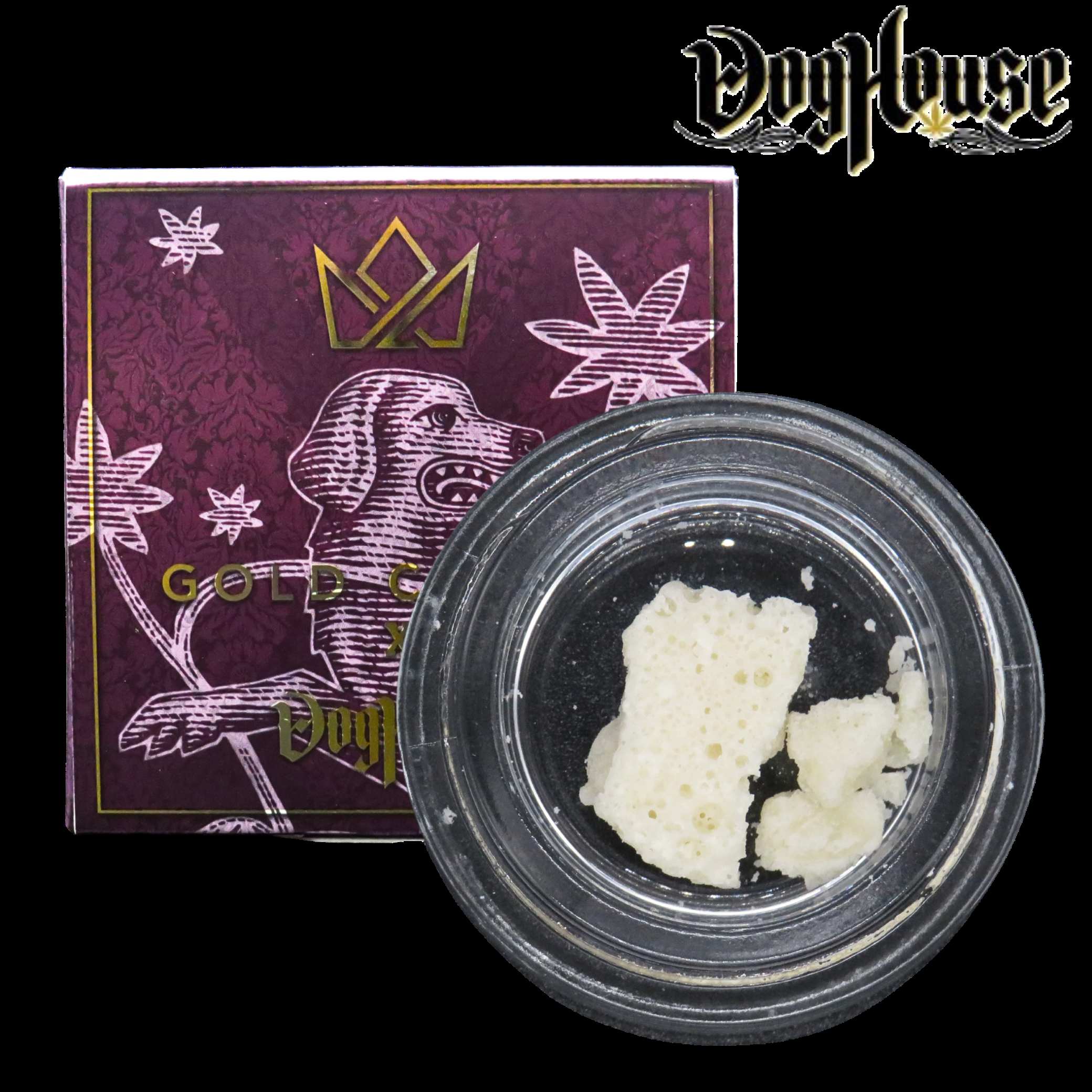 Photograph of product: Gold Crown x Doghouse | Cured Resin Crumble | Gas Face