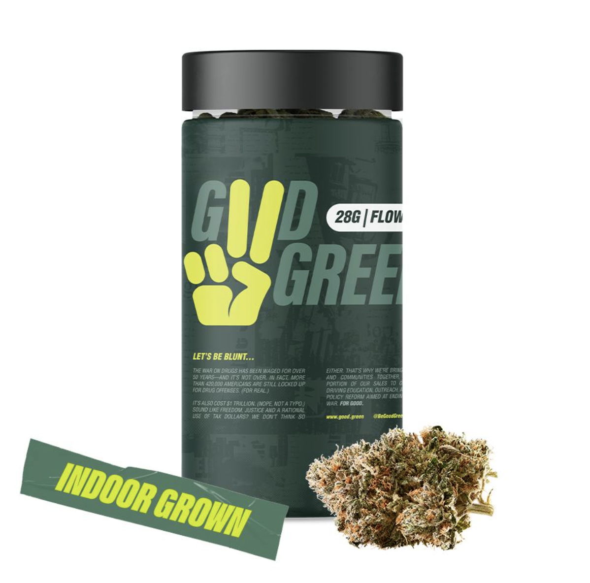 Photograph of product: Good Green Prepack - White Durban - 28g